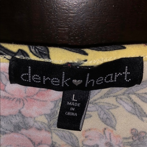 Yellow Floral Tank - Picture 2 of 3